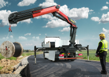 Grúas de carga hidráulicas Palfinger PK 245 TEC A