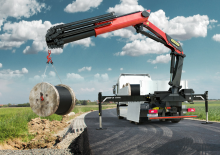Grúas de carga hidráulicas Palfinger PK 245 TEC C