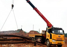 Grúas de carga hidráulicas Sany SPS 35000 B