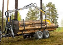 Grúas de carga  para madera Kesla 201