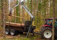 Grúas de carga  para madera Kesla 202