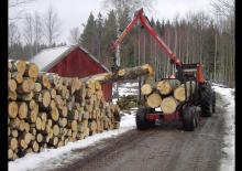 Grúas de carga  para madera Patu 545 A