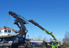 Grúas de carga hidráulicas Effer 1255 7S