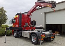 Grúas de carga hidráulicas Amco Veba 924-4 S Jib 3