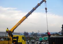Grúas de carga hidráulicas XCMG SQ14SK4Q