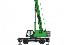 Grúas móviles - Pluma telescópica Sennebogen 6113E