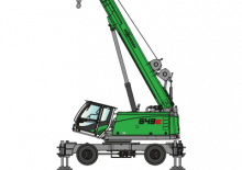 Grúas móviles - Pluma telescópica Sennebogen 643E