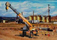Grúas móviles industriales Escorts TRX 15