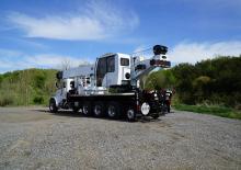 Grúas sobre camión Altec AC45E-127S