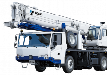 Grúas sobre camión Tadano GT-300EL