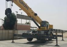 Grúas sobre camión Grove TMS600E