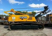 Grúas sobre orugas - Pluma de celosía Fuchs 125 R