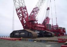 Grúas sobre orugas - Pluma de celosía Terex-Demag CC 12600