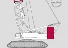 Grúas sobre orugas - Pluma de celosía Terex-Demag CC 5800