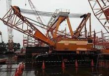 Grúas sobre orugas - Pluma de celosía Hitachi KH 850-3