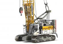 Grúas sobre orugas - Pluma de celosía Liebherr LR 1100.1 