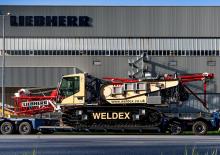 Grúas sobre orugas - Pluma de celosía Liebherr LR 1110 