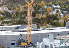 Grúas sobre orugas - Pluma de celosía Liebherr LR 1250.1