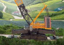 Grúas sobre orugas - Pluma de celosía Liebherr LR 1700-1.0W