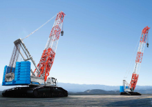 Grúas sobre orugas - Pluma de celosía Hitachi Sumitomo SCX3500-3