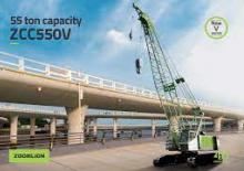 Grúas sobre orugas - Pluma de celosía Zoomlion ZCC550V