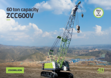 Grúas sobre orugas - Pluma de celosía Zoomlion ZCC600V