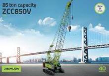 Grúas sobre orugas - Pluma de celosía Zoomlion ZCC850V