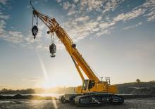 Grúas sobre orugas - Pluma telescópica Liebherr LTR 1150