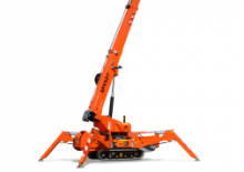 Grúas sobre orugas - Pluma telescópica Jekko SPX527