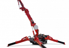 Grúas sobre orugas - Pluma telescópica UNIC URW-546-2