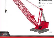 Grúas sobre orugas - Pluma de celosía Manitowoc 15000 E