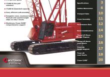 Grúas sobre orugas - Pluma de celosía Manitowoc 180 E