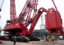 Grúas sobre orugas - Pluma de celosía Manitowoc 31000