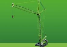 Grúas sobre orugas - Pluma de celosía Sennebogen 3300