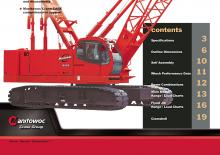 Grúas sobre orugas - Pluma de celosía Manitowoc 8000