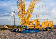 Grúas sobre orugas - Pluma de celosía Demag CC 3800-1