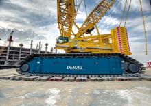 Grúas sobre orugas - Pluma de celosía Demag CC 6800-1