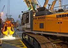 Grúas sobre orugas - Pluma de celosía Liebherr HS 8100