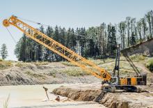 Grúas sobre orugas - Pluma de celosía Liebherr HS 8200