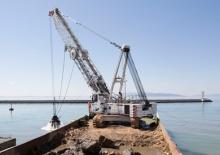 Grúas sobre orugas - Pluma de celosía Liebherr HS 895 HD