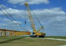 Grúas sobre orugas - Pluma de celosía Liebherr LR 1110