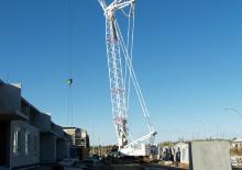 Grúas sobre orugas - Pluma de celosía Liebherr LR 1200