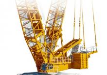 Grúas sobre orugas - Pluma de celosía Liebherr LR 1750/2