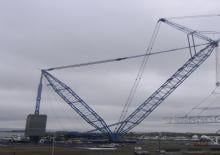 Grúas sobre orugas - Pluma de celosía Lampson LTL-2600