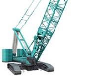Grúas sobre orugas - Pluma de celosía Kobelco SL6000G	