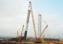Grúas sobre orugas - Pluma de celosía XCMG XGC28000