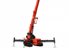 Grúas sobre orugas - Pluma telescópica Jekko SPX1280