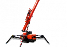 Grúas sobre orugas - Pluma telescópica Jekko SPX536