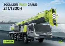 Grúas telesc. montadas sobre camión Zoomlion ZTC1300H653