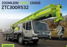 Grúas telesc. montadas sobre camión Zoomlion ZTC300R532